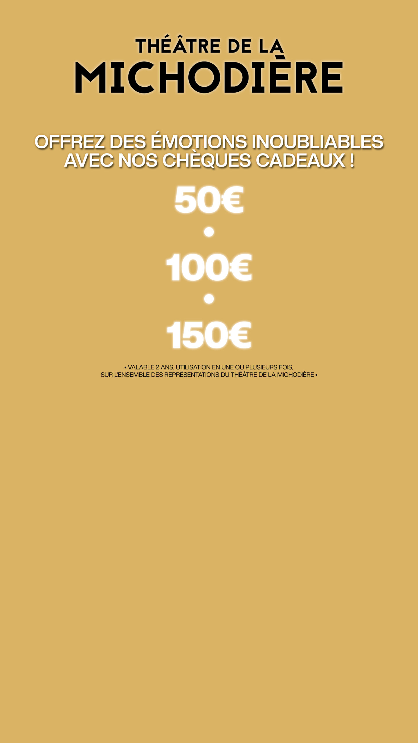 affiche bon cadeau