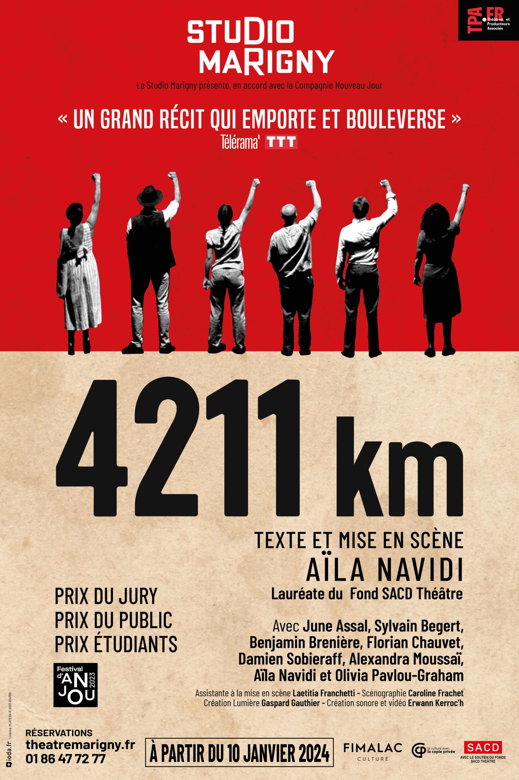 affiche 4211 km